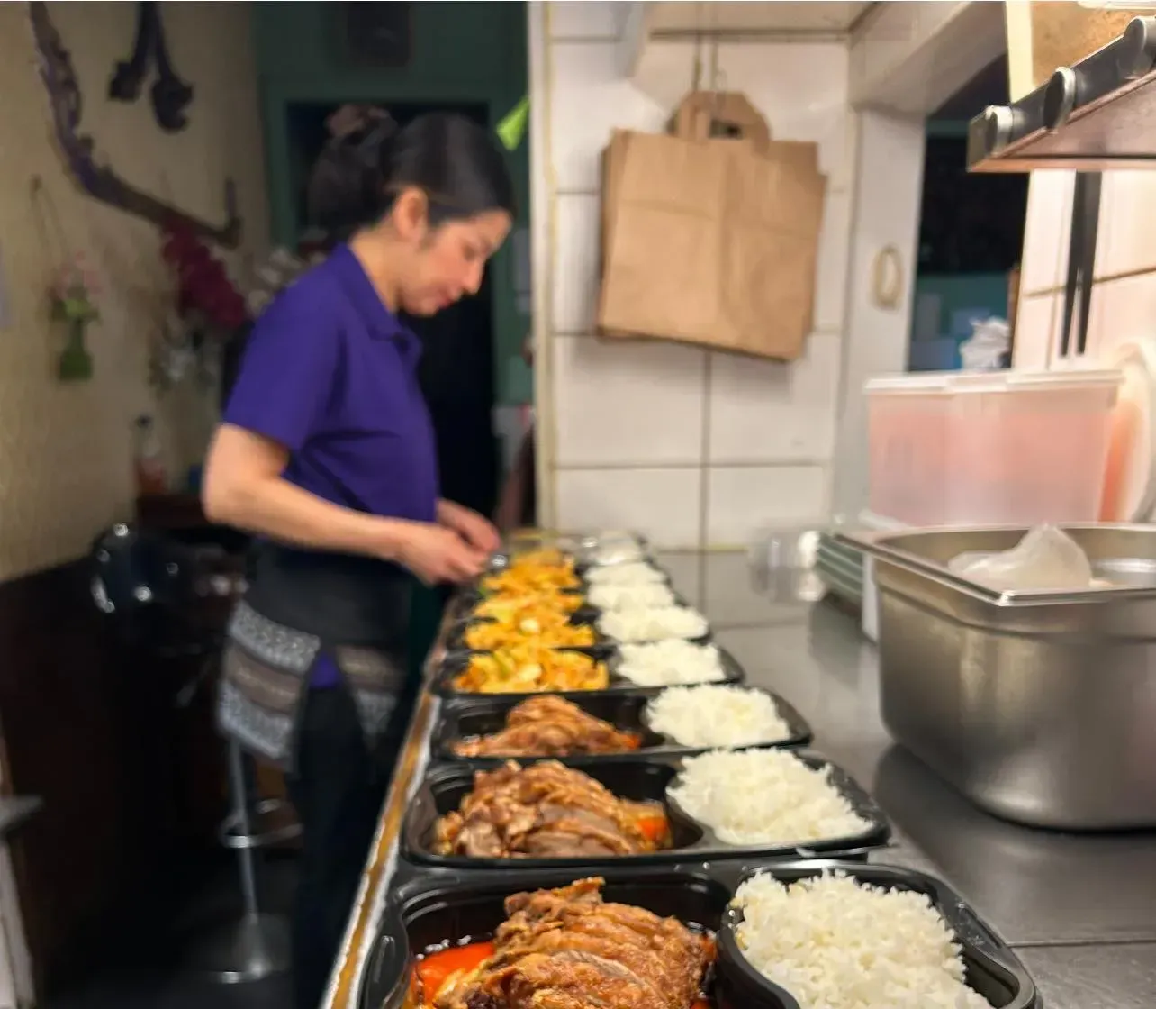 Catering under forberedelse